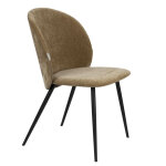 Lot de 2 chaises tissu cozy - zuiver