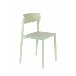 Lot de 4 chaises en polypropylne clive
