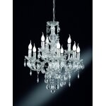 Lustre baroque 9 lampes