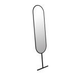 Miroir d�co m�tal noir tess