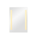 Miroir avec clairage led salle de bain ip44 senna