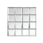 Miroir mural 80�80 cm jolie