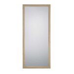 Miroir rectangulaire en bois marie
