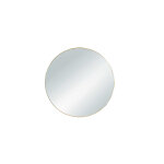 Miroir rond design cadre m�tal esra