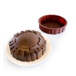 Moule silicone gateau design  happy birthday