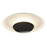 Plafonnier / applique led tina 40 cm ? noir & blanc