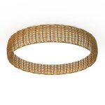 Plafonnier design rotin kilimanjaro led