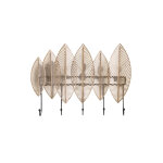 Porte manteaux design or palma