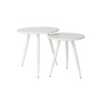 Set de deux tables d'appoint daven