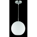 Suspension moon en verre opale