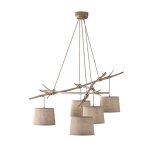 Suspensions sabina 5 lampes