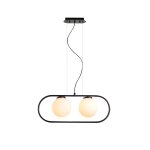 Suspension tacatac verre et m�tal - boite � design
