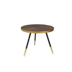 Table basse bois et mtal denise 61 cm