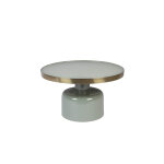 Table basse glam brillante et laiton - zuiver