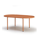 Table basse m�tal outdoor indoor ? 77 x 40 x h30 cm