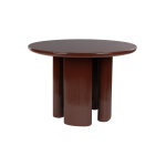 Table � manger ronde timo rouge