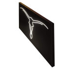 Tableau led tazos animal avec corne - mantra