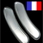 1 paire de protection talon en gel silicone chaussure pied