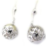 Promo - 15%, les tr�sors de lily [l6282] - dormeuses argent  carmen  argent�