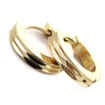 Promo - 20%, les tr�sors de lily [m7279] - cr�oles plaqu� or  chor�graphie  - . . .