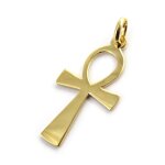 Promo - 26%, les trsors de lily [m8744] - pendentif plaqu or  croix egyptien. . .