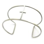Promo - 29%, les trsors de lily [m7307] - bracelet acier  clopatra  (croix)
