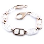 Promo - 30%, les trsors de lily [l3882] - bracelet plaqu or  maille marine  . . .