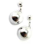 Promo - 38%, les tr�sors de lily [m8194] - boucles contours de lobes  billes  . . .