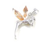 Promo - 47%, les trsors de lily [d4071] - pendentif argent  fe clochette  am. . .