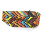 Promo - 50%, les trsors de lily [n5041] - bracelet fantaisie  navajos  orange. . .