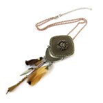 Promo - 50%, les trsors de lily [n8810] - collier sautoir crateur  navajos  . . .