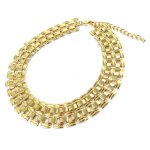 Promo - 53%, les trsors de lily [n7039] - collier crateur  clopatra  dor