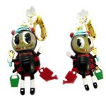 Promo - 54%, les tr�sors de lily [p2044] - boucles d&oreilles clips artisanale. . .