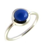 Promo - 55%, bague argent princesse opale bleu argenté (rhodié) Promo - 55%, bague argent princesse opale bleu argenté (rhodié)