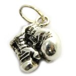 Promo - 58%, les trsors de lily [n2915] - pendentif argent  boxe