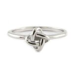 Promo - 60%, bague argent  noeud marin  argent (rhodi)