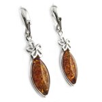 Promo - 61%, les trsors de lily [n1957] - boucles argent  inspiration  ambre . . .