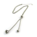 Promo - 63%, les tr�sors de lily [n3595] - collier cr�ateur  chor�graphie  arg. . .