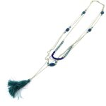 Promo - 67%, les tr�sors de lily [n3957] - collier sautoir cr�ateur  altai  tu. . .