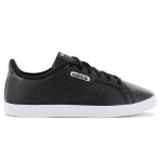 Adidas courtpoint base leather (w) - femmes baskets sneakers chaussures cuir noir gz5336 - 36 1 / 2