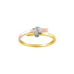 Bague femme - 3 ors - or 9 carats Bague femme - 3 ors - or 9 carats