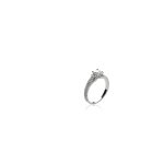 Bague femme - argent 925 - oxyde de zirconium