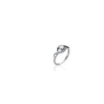 Bague femme - argent 925 - oxyde de zirconium
