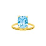 Bague femme - topaze - or 18 carats Bague femme - topaze - or 18 carats