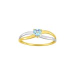 Bague femme - topaze - or 9 carats Bague femme - topaze - or 9 carats