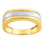 Bague homme - or 18 carats