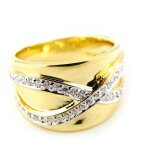 Bague plaqu� or  d�esse