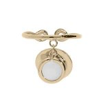 Bague plaqué or ouverte pampilles pastille martelée et pastille pierre facetée blanche opaque réglable ... Bague plaqué or ouverte pampilles pastille martelée et pastille pierre facetée blanche opaque réglable ...