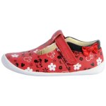 Ballerine cuir clarks enfant roamer bow - rouge - 21