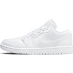 Baskets air jordan 1 low pour femme - blanc - 36